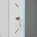 PC, gaming si accesorii - Componente PC - Componente - Hard Disk-uri - Dulap server, picioare pivotante, 18U, 19" IP20 53x40x80 cm, gri - Infinity.ro