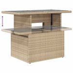 Casa si Gradina - Gradina si terasa - Mobilier exterior - Seturi mobila gradina - Set canapele de gradina cu perne, 10 piese, bej, poliratan - Infinity.ro