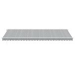 Casa si Gradina - Gradina si terasa - Umbrele si pavilioane - Umbrele - Copertina retractabila manual cu LED, antracit/alb, 600x350 cm - Infinity.ro