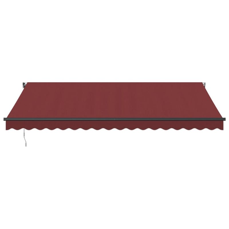 Casa si Gradina - Gradina si terasa - Umbrele si pavilioane - Umbrele - Copertina retractabila automat, visiniu, 450x300 cm - Infinity.ro