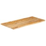 Casa si Gradina - Mobilier - Feronerie si accesorii mobila - Blat de masa contur organic 120x60x3,8 cm lemn masiv de mango, natural - Infinity.ro