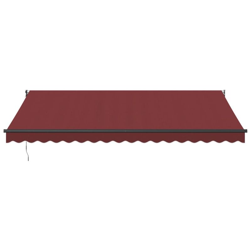 Casa si Gradina/Gradina si terasa/Umbrele si pavilioane/Pavilioane - Copertina retractabila manual, visiniu, 450x300 cm - Infinity.ro