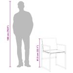 Casa si Gradina - Gradina si terasa - Mobilier exterior - Seturi mobila gradina - Set mobilier de gradina, 17 piese, cu perne, alb, textilena - Infinity.ro