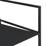 Casa si Gradina - Gradina si terasa - Mobilier exterior - Seturi mobila gradina - Set mobilier de gradina, 7 piese, negru, textilena - Infinity.ro