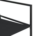 Casa si Gradina - Gradina si terasa - Mobilier exterior - Seturi mobila gradina - Set mobilier de gradina, 17 piese, negru, textilena - Infinity.ro