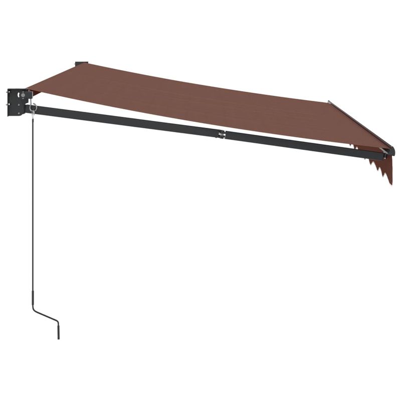 Casa si Gradina - Gradina si terasa - Umbrele si pavilioane - Umbrele - Copertina retractabila manual, maro, 300x250 cm - Infinity.ro