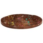 Casa si Gradina - Mobilier - Feronerie si accesorii mobila - Blat de masa rotund, Ø 50x1,5 cm, lemn masiv reciclat - Infinity.ro