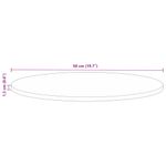 Casa si Gradina - Mobilier - Feronerie si accesorii mobila - Blat de masa rotund, Ø 50x1,5 cm, lemn masiv reciclat - Infinity.ro