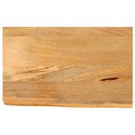 Casa si Gradina - Mobilier - Feronerie si accesorii mobila - Blat de masa contur organic 40x30x3,8 cm lemn masiv de mango, natural - Infinity.ro