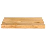 Casa si Gradina - Mobilier - Feronerie si accesorii mobila - Blat de masa contur organic 40x30x3,8 cm lemn masiv de mango, natural - Infinity.ro