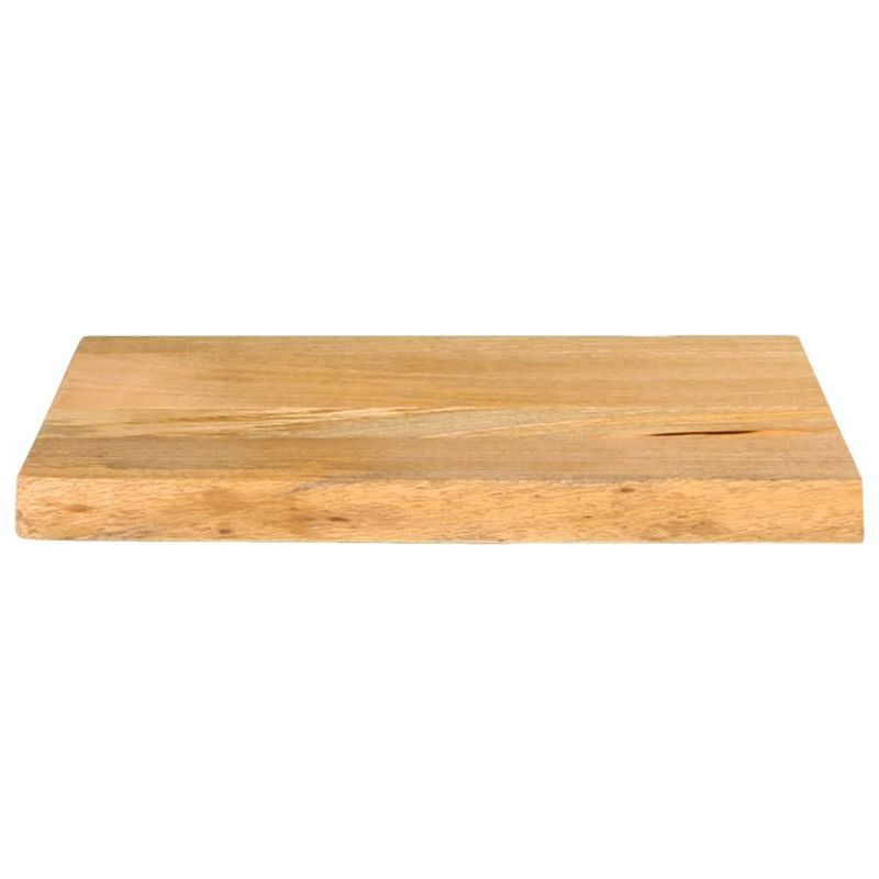 Casa si Gradina - Mobilier - Feronerie si accesorii mobila - Blat de masa contur organic 40x30x3,8 cm lemn masiv de mango, natural - Infinity.ro