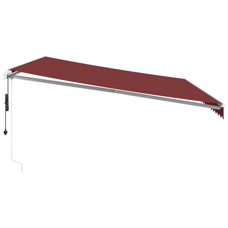 Casa si Gradina - Gradina si terasa - Umbrele si pavilioane - Umbrele - Copertina retractabila automat, visiniu, 500x300 cm - Infinity.ro