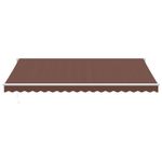 Casa si Gradina - Gradina si terasa - Umbrele si pavilioane - Umbrele - Copertina retractabila manual, maro, 450x300 cm - Infinity.ro