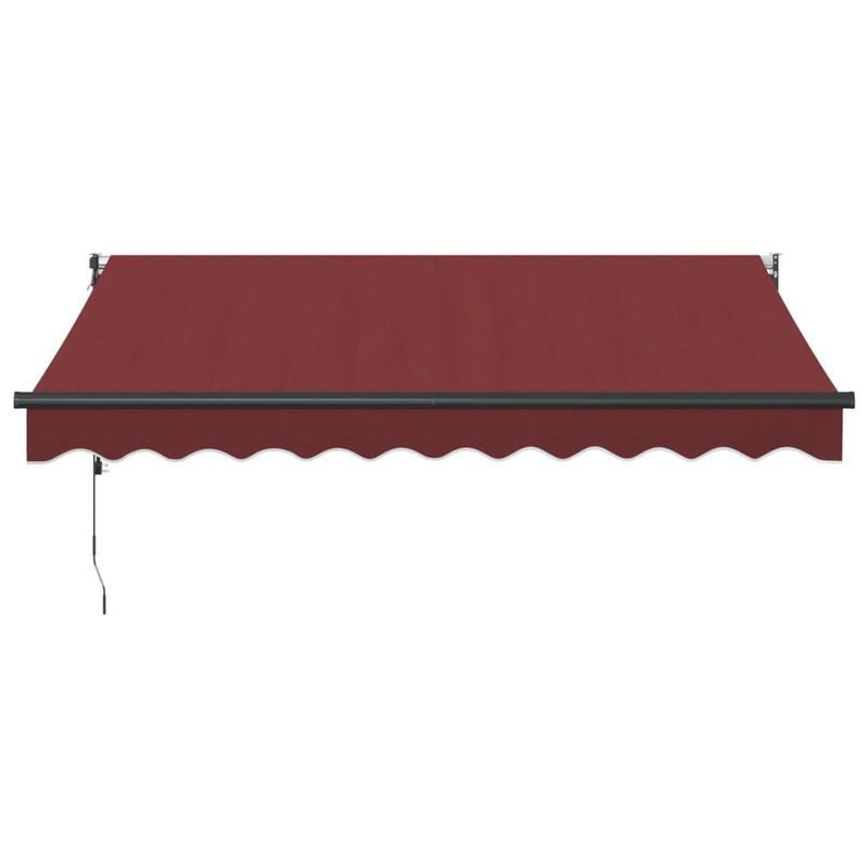 Casa si Gradina - Gradina si terasa - Umbrele si pavilioane - Umbrele - Copertina retractabila automat, visiniu, 300x250 cm - Infinity.ro