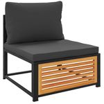 Casa si Gradina - Gradina si terasa - Mobilier exterior - Seturi mobila gradina - Set de canapele de gradina cu perne, 9 piese, lemn masiv acacia - Infinity.ro