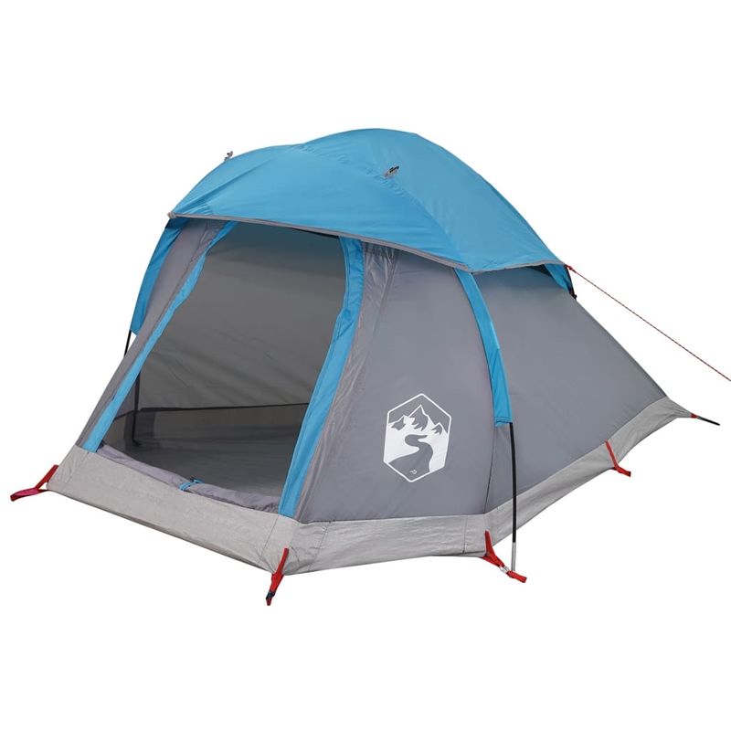 Sport si Outdoor - Camping - Corturi camping - Cort de camping cupola pentru 1 persoana, albastru, impermeabil - Infinity.ro