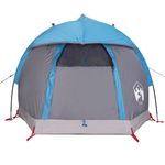 Sport si Outdoor - Camping - Corturi camping - Cort de camping cupola pentru 1 persoana, albastru, impermeabil - Infinity.ro