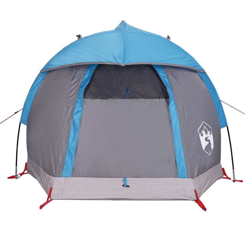 Sport si Outdoor - Camping - Corturi camping - Cort de camping cupola pentru 1 persoana, albastru, impermeabil - Infinity.ro