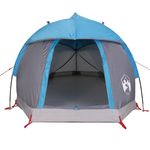 Sport si Outdoor - Camping - Corturi camping - Cort de camping cupola pentru 1 persoana, albastru, impermeabil - Infinity.ro