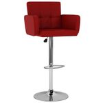 Casa si Gradina - Mobilier - Scaune si fotolii - Scaune - Scaune de bar, 2 buc., rosu vin, piele ecologica - Infinity.ro