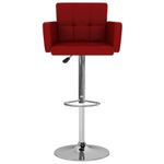 Casa si Gradina - Mobilier - Scaune si fotolii - Scaune - Scaune de bar, 2 buc., rosu vin, piele ecologica - Infinity.ro