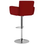 Casa si Gradina - Mobilier - Scaune si fotolii - Scaune - Scaune de bar, 2 buc., rosu vin, piele ecologica - Infinity.ro