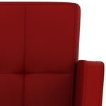 Casa si Gradina - Mobilier - Scaune si fotolii - Scaune - Scaune de bar, 2 buc., rosu vin, piele ecologica - Infinity.ro