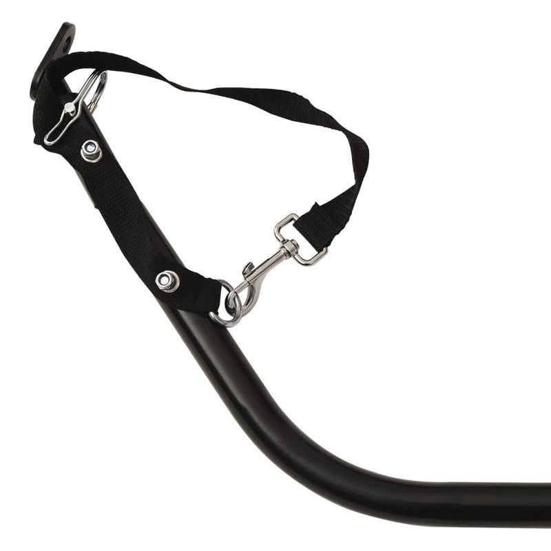 Sport si Outdoor/Ciclism/Accesorii pentru biciclete/Remorci biciclete - Remorca bicicleta, verde si negru, tesatura oxford si fier - Infinity.ro
