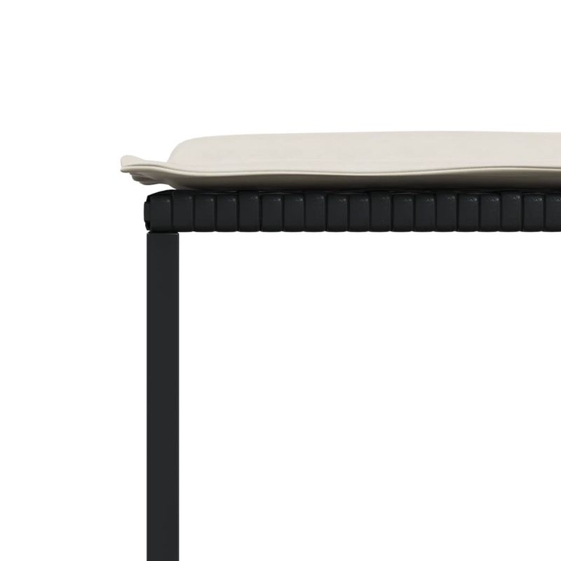 Casa si Gradina - Gradina si terasa - Mobilier exterior - Seturi mobila gradina - Set mobilier de gradina cu perne, 15 piese, negru, poliratan - Infinity.ro