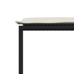 Casa si Gradina - Gradina si terasa - Mobilier exterior - Seturi mobila gradina - Set mobilier de exterior cu perne, 11 piese, negru, poliratan - Infinity.ro