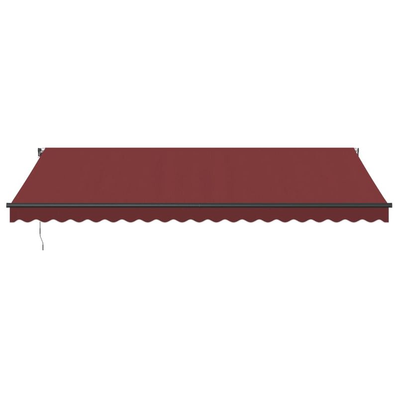Casa si Gradina - Gradina si terasa - Umbrele si pavilioane - Umbrele - Copertina retractabila manual, visiniu, 500x300 cm - Infinity.ro