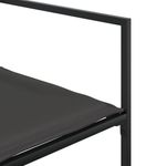 Casa si Gradina - Gradina si terasa - Mobilier exterior - Seturi mobila gradina - Set mobilier de gradina, 9 piese, cu perne, negru, textilena - Infinity.ro