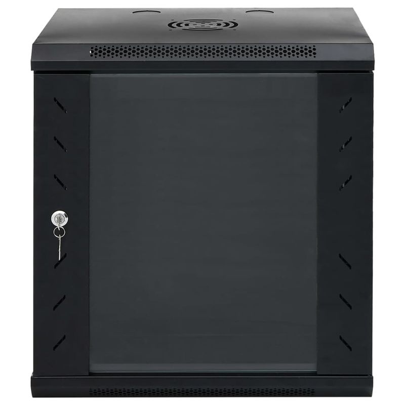 PC, gaming si accesorii - Componente PC - Componente - Hard Disk-uri - Dulap de server montat pe perete, 12U, 19" IP20, 53x40x60 cm, negru - Infinity.ro