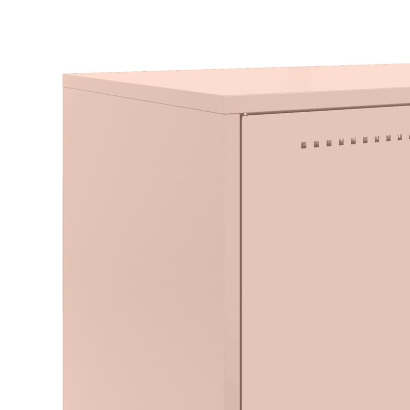 Casa si Gradina - Mobilier - Comode si corpuri - Corpuri bucatarie - Dulap inalt, roz, 68,5x38,5x123,5 cm, otel - Infinity.ro