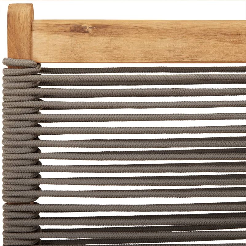 Casa si Gradina - Gradina si terasa - Mobilier exterior - Scaune si sezlonguri gradina - Scaune gradina 2 buc. gri, lemn masiv acacia si polipropilena - Infinity.ro