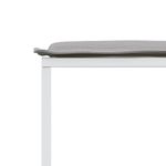 Casa si Gradina - Gradina si terasa - Mobilier exterior - Seturi mobila gradina - Set mobilier de gradina, 15 piese, cu perne, alb, textilena - Infinity.ro