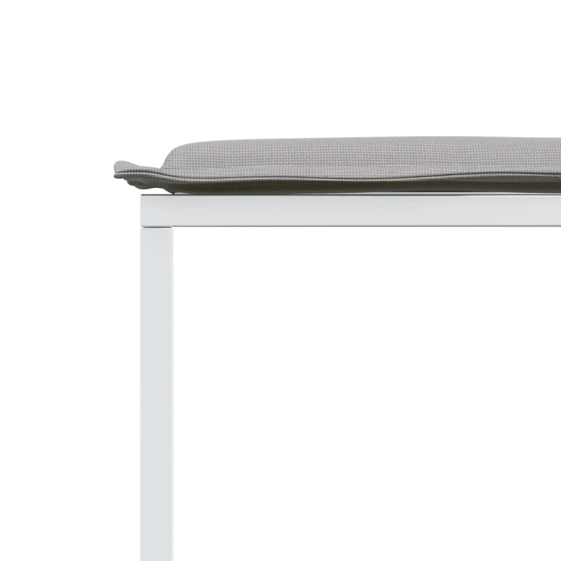 Casa si Gradina - Gradina si terasa - Mobilier exterior - Seturi mobila gradina - Set mobilier de gradina, 15 piese, cu perne, alb, textilena - Infinity.ro