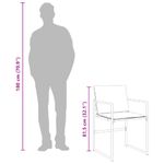 Casa si Gradina - Gradina si terasa - Mobilier exterior - Seturi mobila gradina - Set mobilier de gradina, 15 piese, cu perne, alb, textilena - Infinity.ro