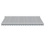 Casa si Gradina - Gradina si terasa - Umbrele si pavilioane - Pavilioane - Copertina retractabila automat cu LED, antracit/alb, 450x350 cm - Infinity.ro