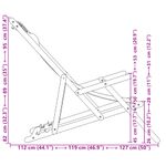 Casa si Gradina - Gradina si terasa - Mobilier exterior - Scaune si sezlonguri gradina - Scaun de plaja pliabile, bej, lemn masiv eucalipt și tesatura, model cu cotieră" - Infinity.ro