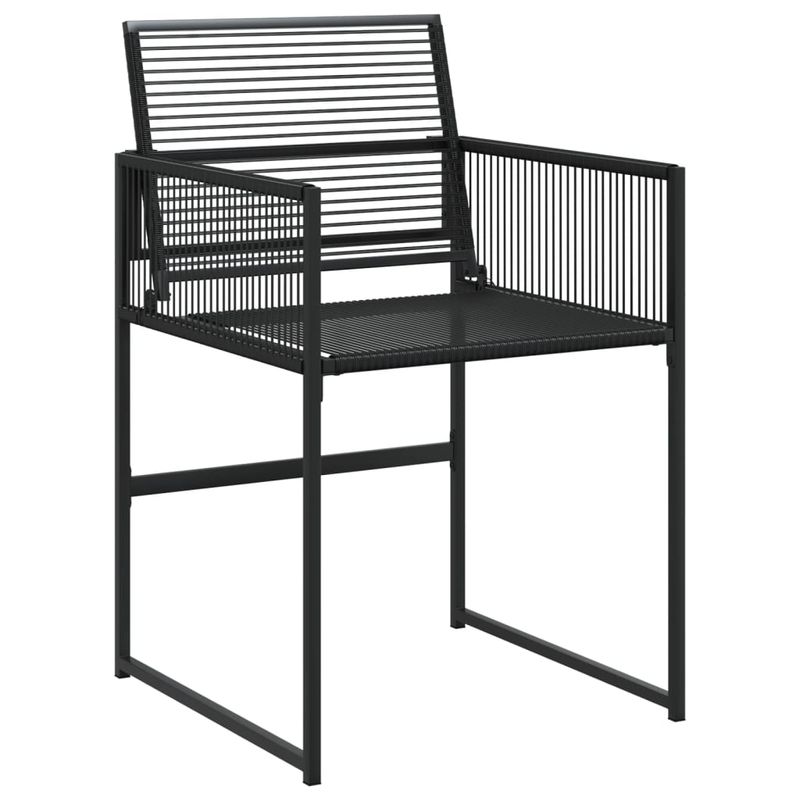 Casa si Gradina - Gradina si terasa - Mobilier exterior - Seturi mobila gradina - Set mobilier de gradina, 5 piese, negru, poliratan - Infinity.ro