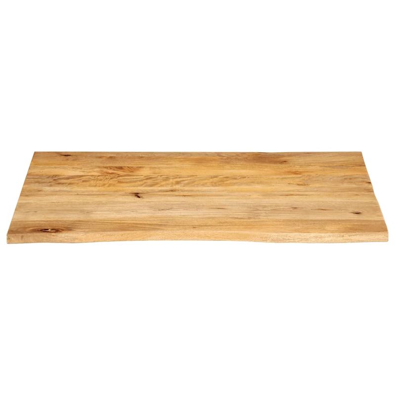 Casa si Gradina - Mobilier - Feronerie si accesorii mobila - Blat de masa contur organic 100x80x3,8 cm lemn masiv de mango, natural - Infinity.ro