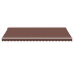 Casa si Gradina - Gradina si terasa - Umbrele si pavilioane - Umbrele - Copertina retractabila automat cu LED, maro, 500x300 cm - Infinity.ro