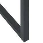 Casa si Gradina - Gradina si terasa - Mobilier exterior - Scaune si sezlonguri gradina - Scaune bar 4 buc. negru 38x38x80 cm otel vopsit electrostatic - Infinity.ro