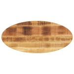 Casa si Gradina - Mobilier - Feronerie si accesorii mobila - Blat de masa oval, 90x40x2,5 cm, lemn masiv de mango - Infinity.ro