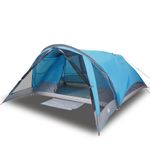 Sport si Outdoor - Camping - Corturi camping - Cort de familie pentru 6 persoane, albastru, impermeabil - Infinity.ro