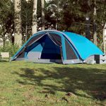 Sport si Outdoor - Camping - Corturi camping - Cort de familie pentru 6 persoane, albastru, impermeabil - Infinity.ro
