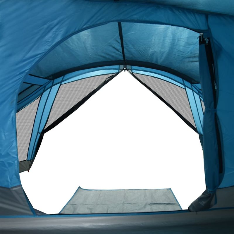 Sport si Outdoor - Camping - Corturi camping - Cort de familie pentru 6 persoane, albastru, impermeabil - Infinity.ro