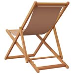 Casa si Gradina - Gradina si terasa - Mobilier exterior - Scaune si sezlonguri gradina - Scaune de plaja pliabile 2 buc., tesatura gri taupe și lemn masiv, model fără cotieră - Infinity.ro