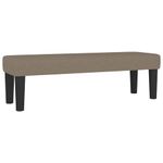 Casa si Gradina - Mobilier - Paturi si accesorii - Paturi - Pat continental cu saltea, gri taupe, 180x200 cm, textil - Infinity.ro